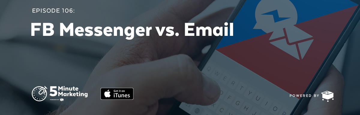 Ep 106: FB messenger vs. Email